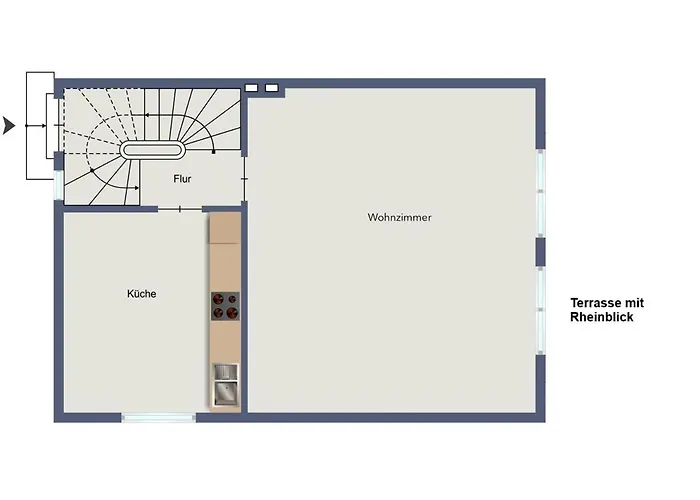 Ihr Ausblick - Charmantes In Rheinlage - Rheinperle *
